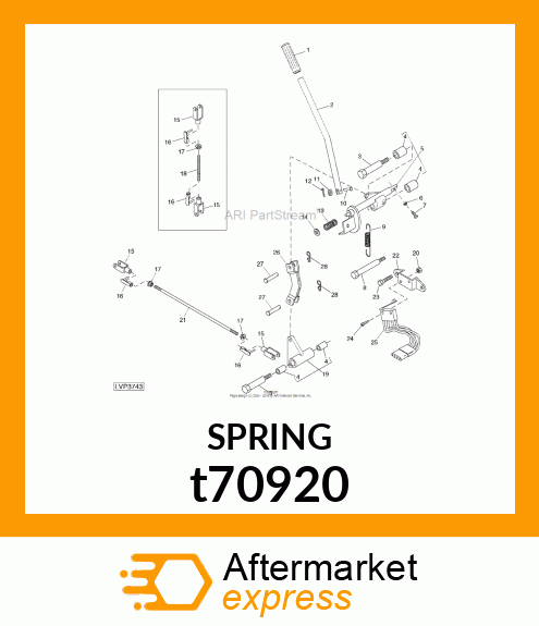 SPRING T70920