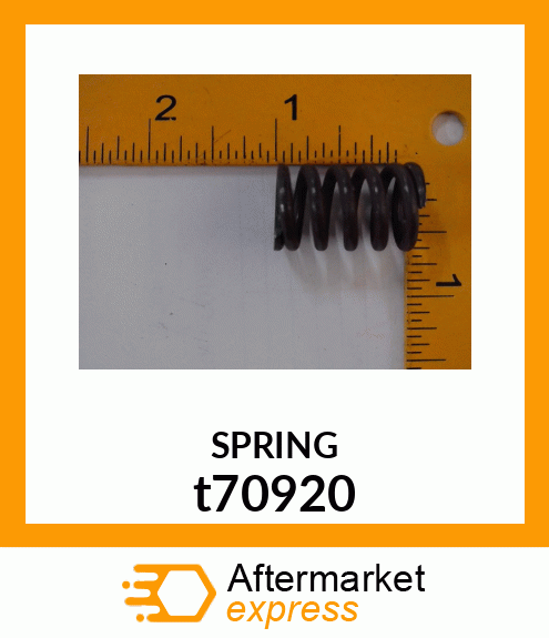 SPRING T70920