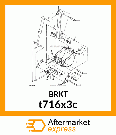 ADAPTER, WELD t716x3c