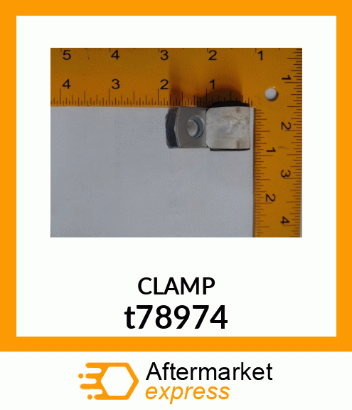 CLAMP,CUSHIONED NEOPRENE CUSHIONED t78974