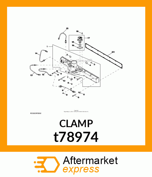 CLAMP,CUSHIONED NEOPRENE CUSHIONED t78974