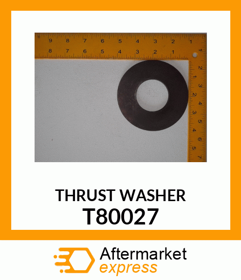 WASHER,THRUST T80027