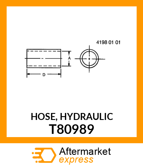 HOSE, HYDRAULIC T80989