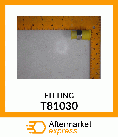 ADAPTER,SPECIAL FLAT FACE SEAL T81030