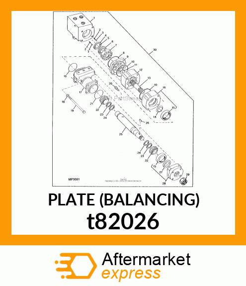 PLATE (BALANCING) t82026