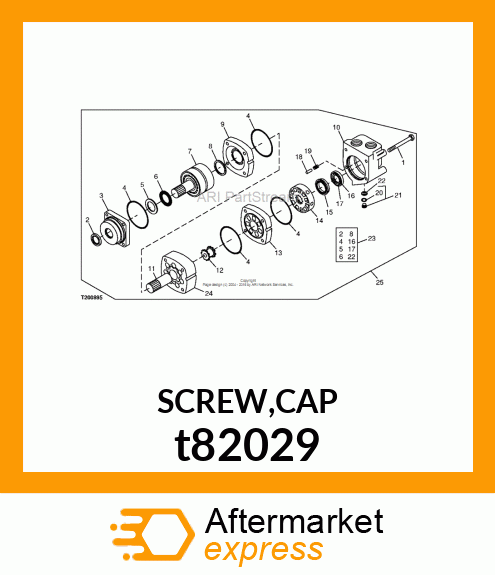 SCREW,CAP t82029