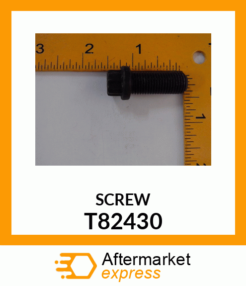 SCREW, CAP, 12 POINT HEAD SPECIAL T82430