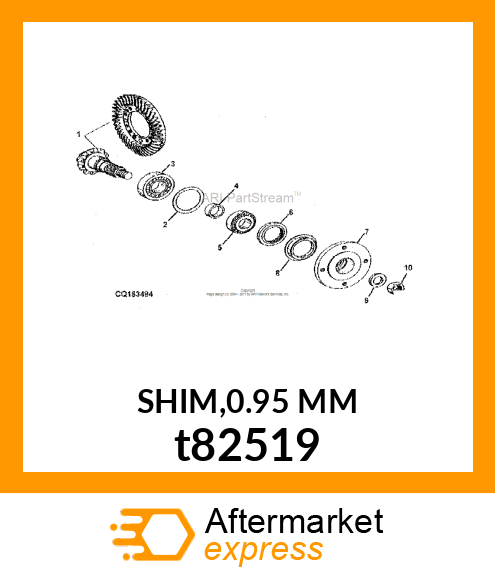 SHIM,0.95 MM t82519