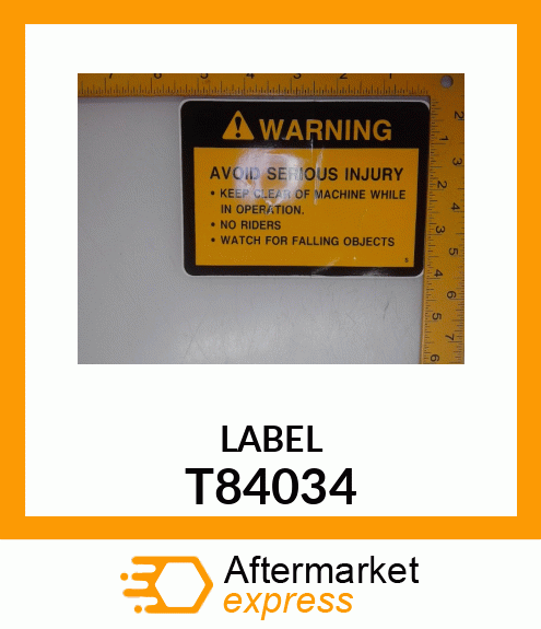 LABEL T84034