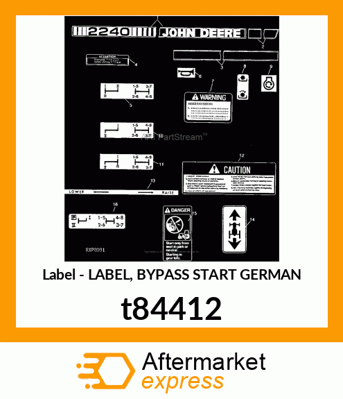 LABEL,BYPASS START,GERMAN t84412