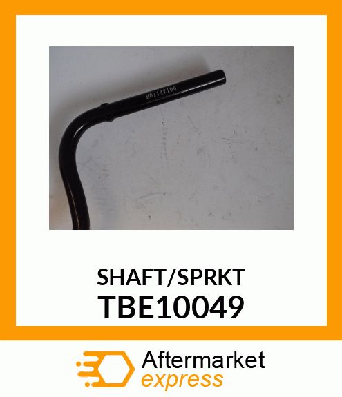 SHAFT/SPRKT TBE10049