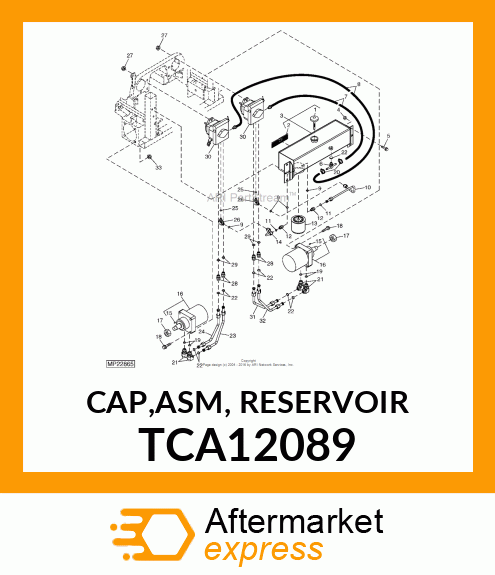 CAP,ASM, RESERVOIR TCA12089