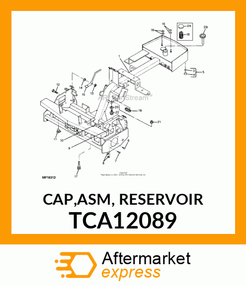 CAP,ASM, RESERVOIR TCA12089