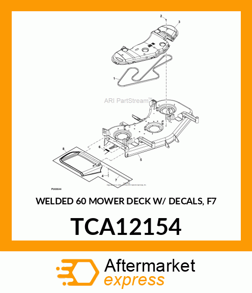 Mower Deck TCA12154