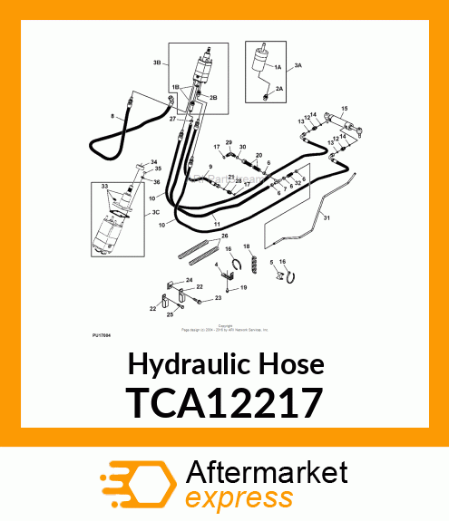 Hydraulic Hose TCA12217