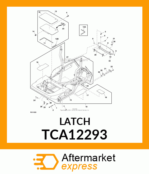 LATCH TCA12293