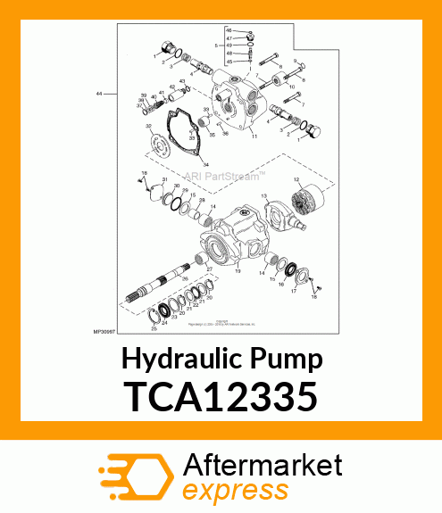 Hydraulic Pump TCA12335