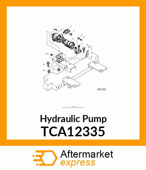 Hydraulic Pump TCA12335