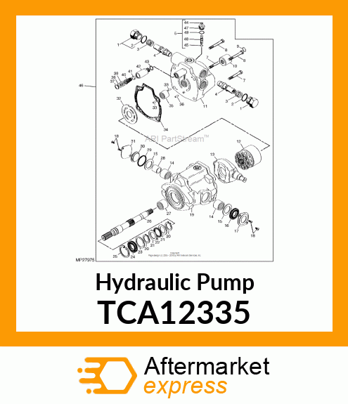 Hydraulic Pump TCA12335