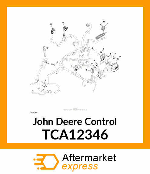 CONTROL MODULE, GLOW PLUG TCA12346