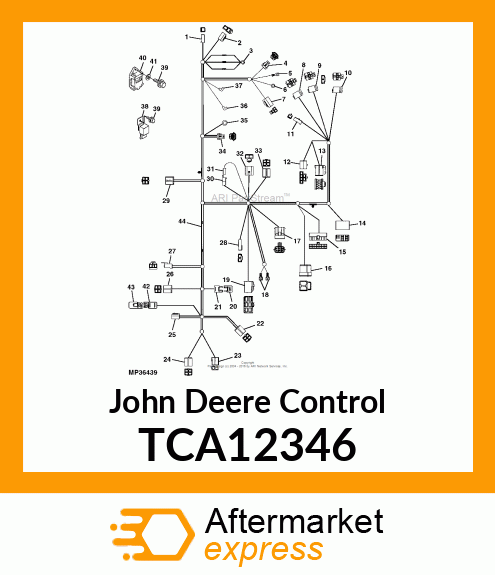 CONTROL MODULE, GLOW PLUG TCA12346