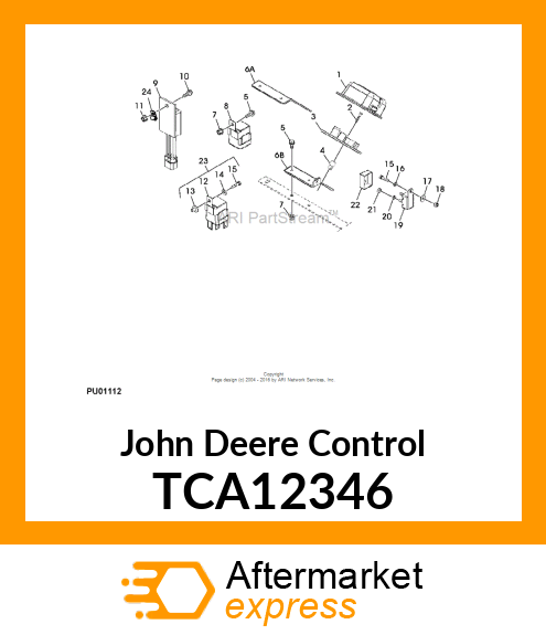 CONTROL MODULE, GLOW PLUG TCA12346