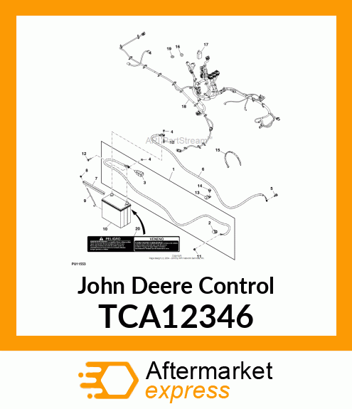 CONTROL MODULE, GLOW PLUG TCA12346