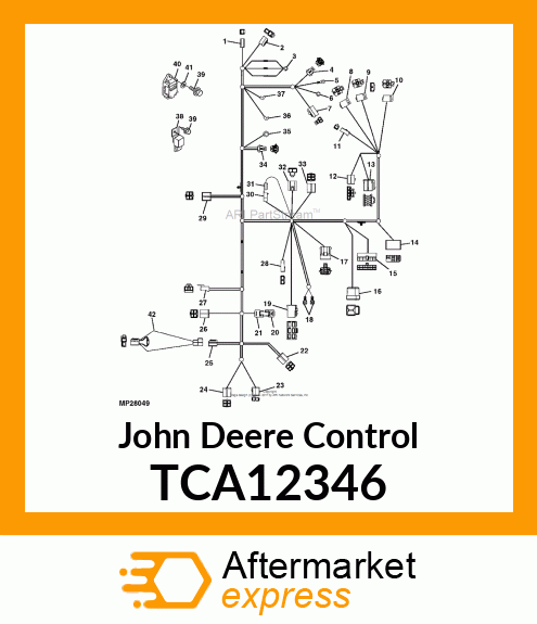 CONTROL MODULE, GLOW PLUG TCA12346