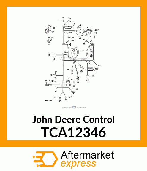 CONTROL MODULE, GLOW PLUG TCA12346