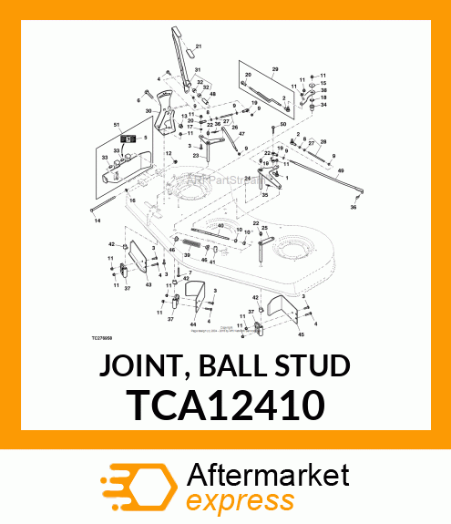 JOINT, BALL STUD TCA12410