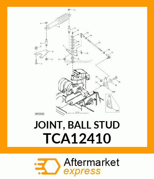 JOINT, BALL STUD TCA12410