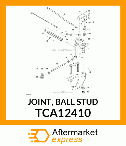 JOINT, BALL STUD TCA12410