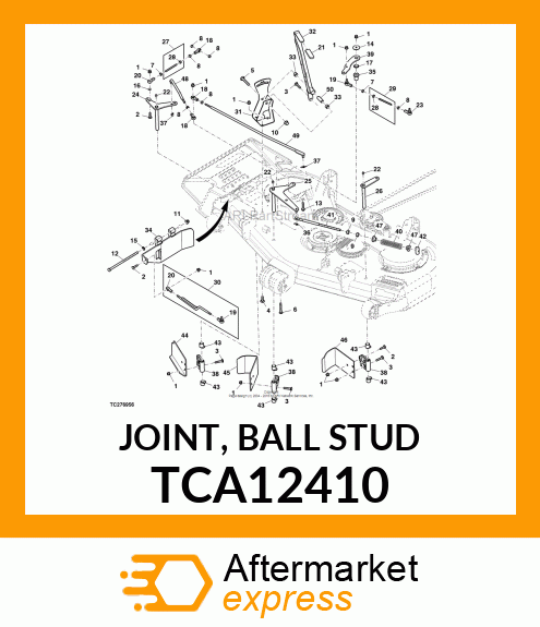 JOINT, BALL STUD TCA12410