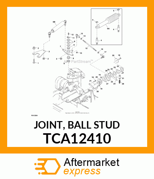 JOINT, BALL STUD TCA12410