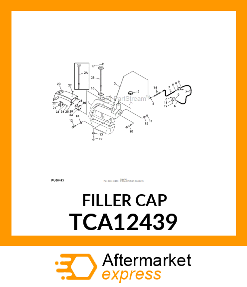 FILLER CAP TCA12439