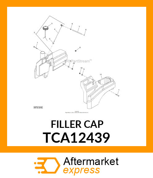 FILLER CAP TCA12439