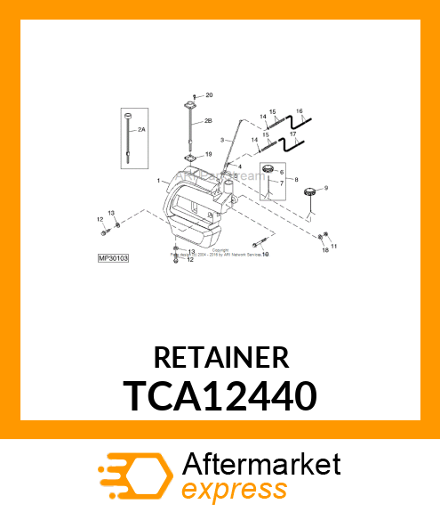 RETAINER TCA12440