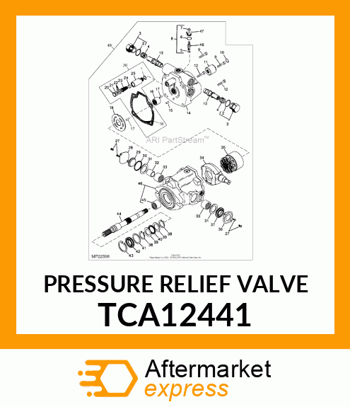 Pressure Relief Valve TCA12441