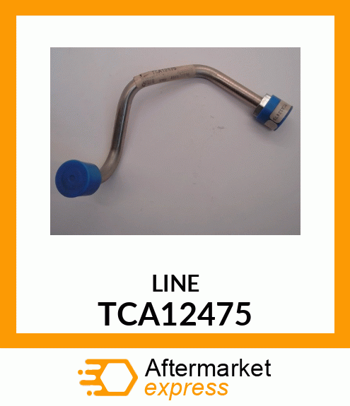 LINE, HYDRAULIC, RT. MOTOR, TOP POR TCA12475