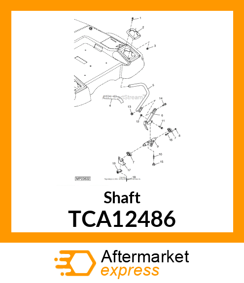 Shaft TCA12486