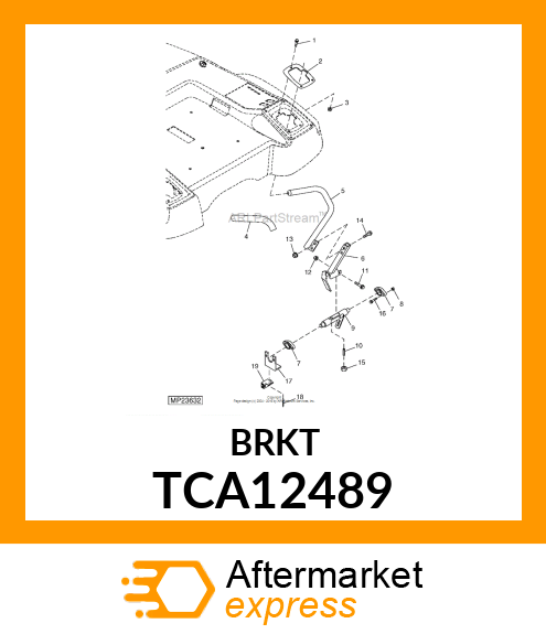 CONTROL, DIRECTIONAL LH TCA12489