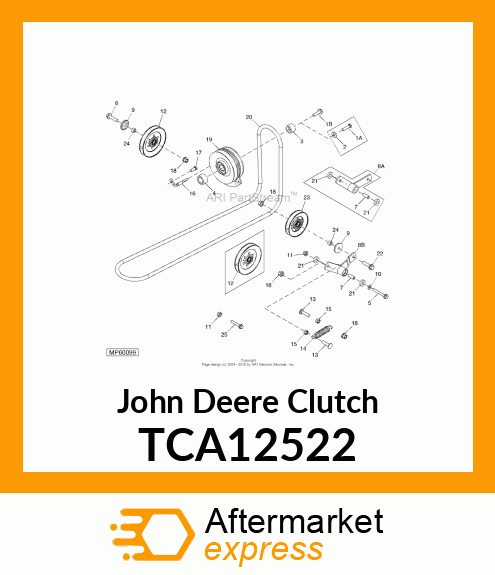 CLUTCH, PTO MAGNETIC ("MZII") # TCA12522