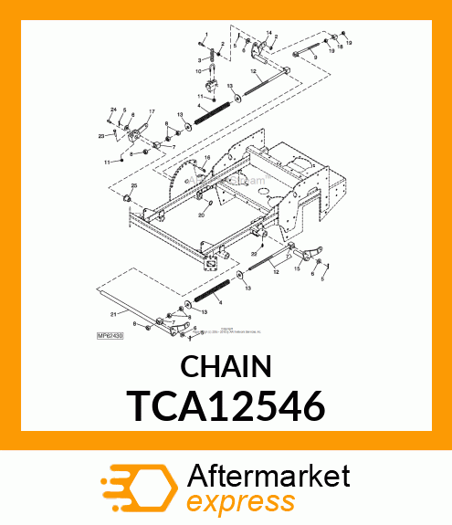 CHAIN, LINK TCA12546