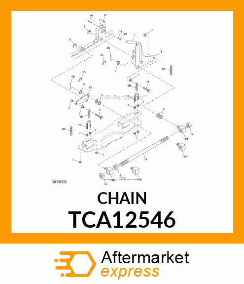 CHAIN, LINK TCA12546