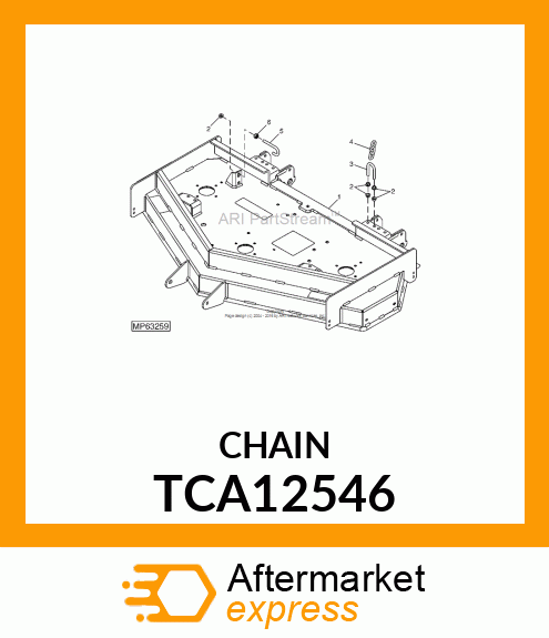 CHAIN, LINK TCA12546