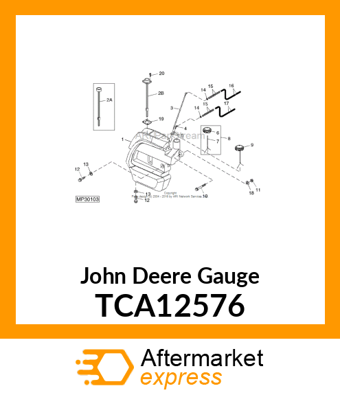 FUEL GAUGE TCA12576