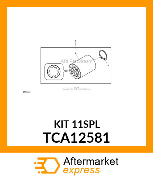 COUPLING, INTERNAL SPLINE ASSY TCA12581