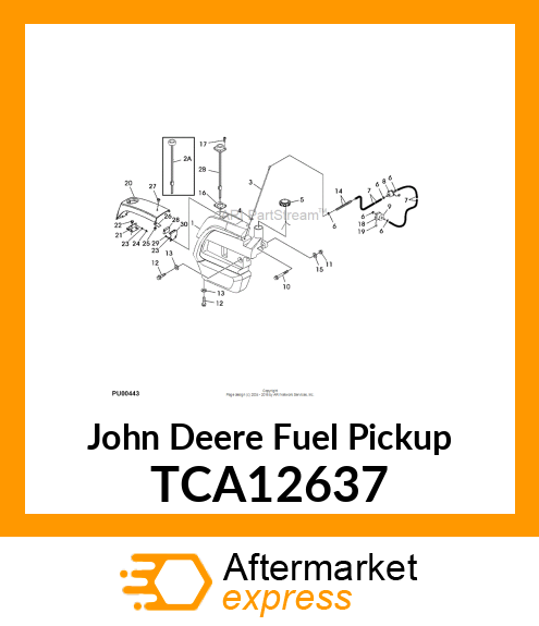 PICKUP, FUEL TCA12637