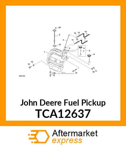 PICKUP, FUEL TCA12637