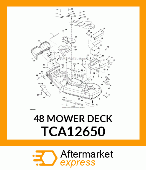 Mower Deck TCA12650